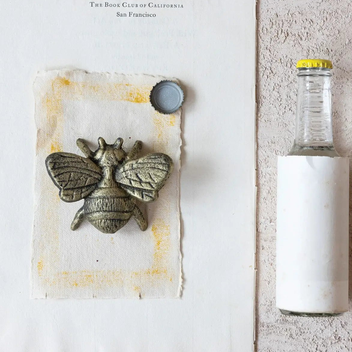 Cast Iron Bee Bottle Opener