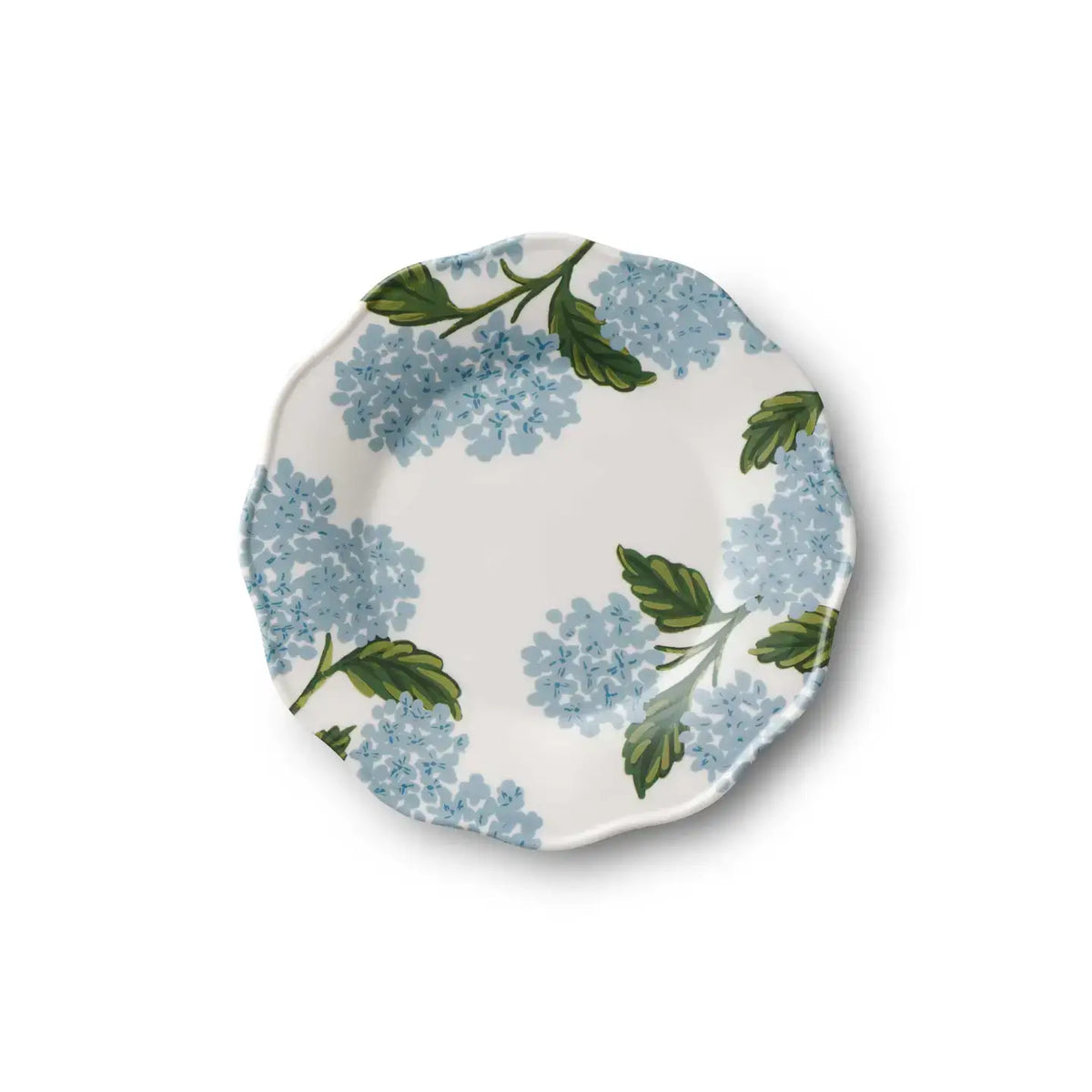 Rifle Paper Co. Hydrangea Melamine Dessert Plate Set