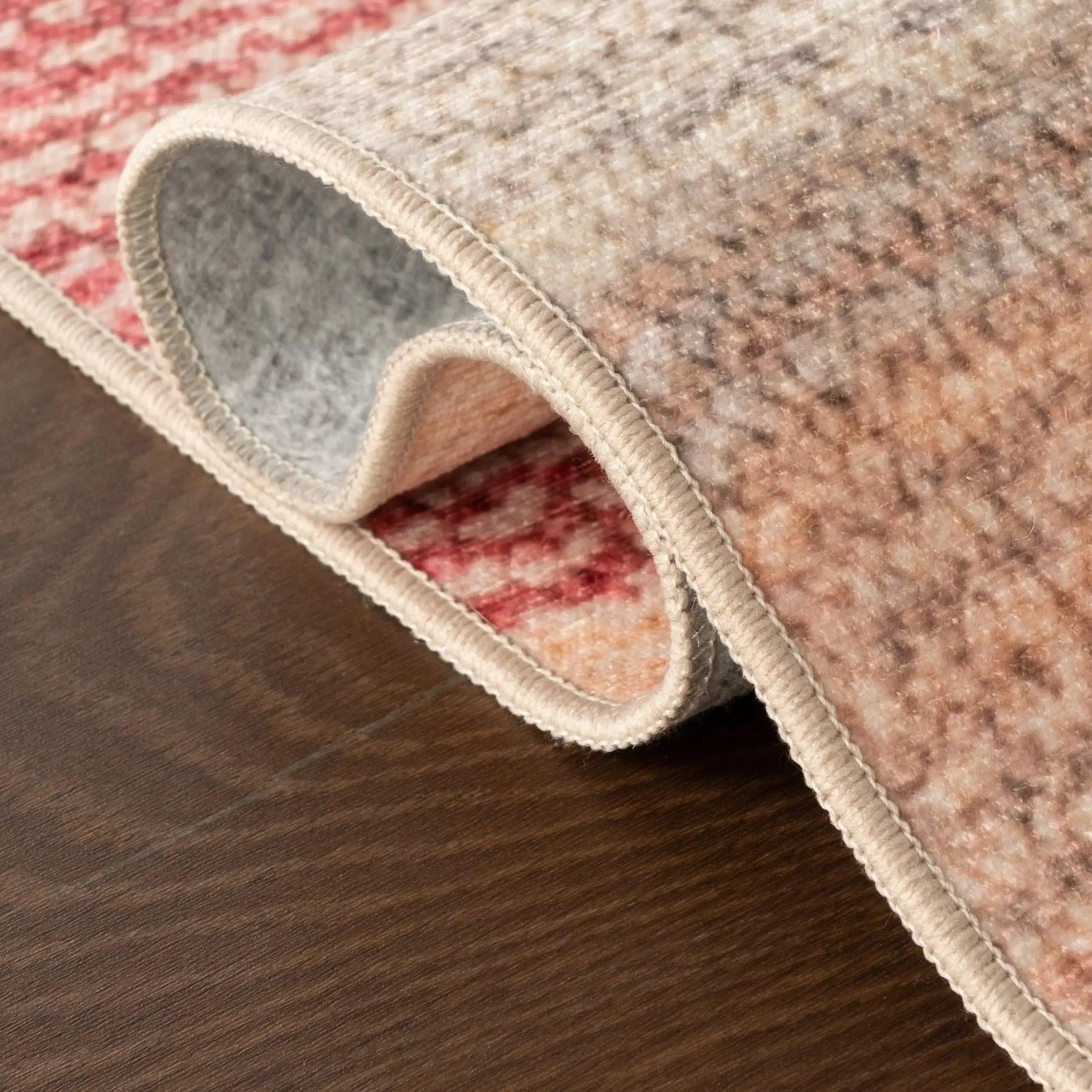 Noa Modern Striped Washable Rug