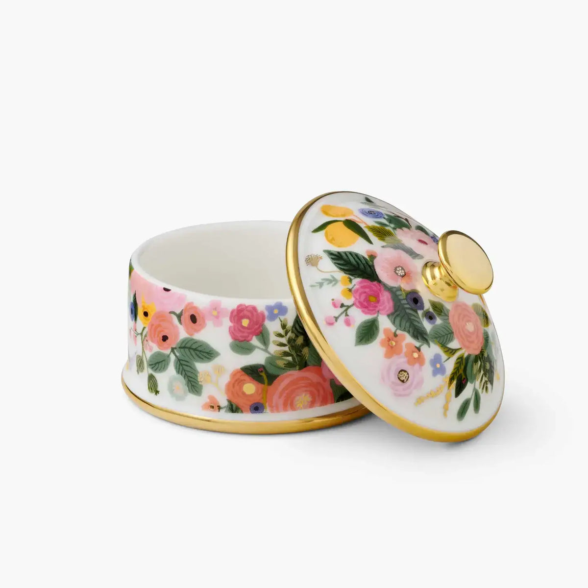 Rifle Paper Co. Garden Party Round Porcelain Box