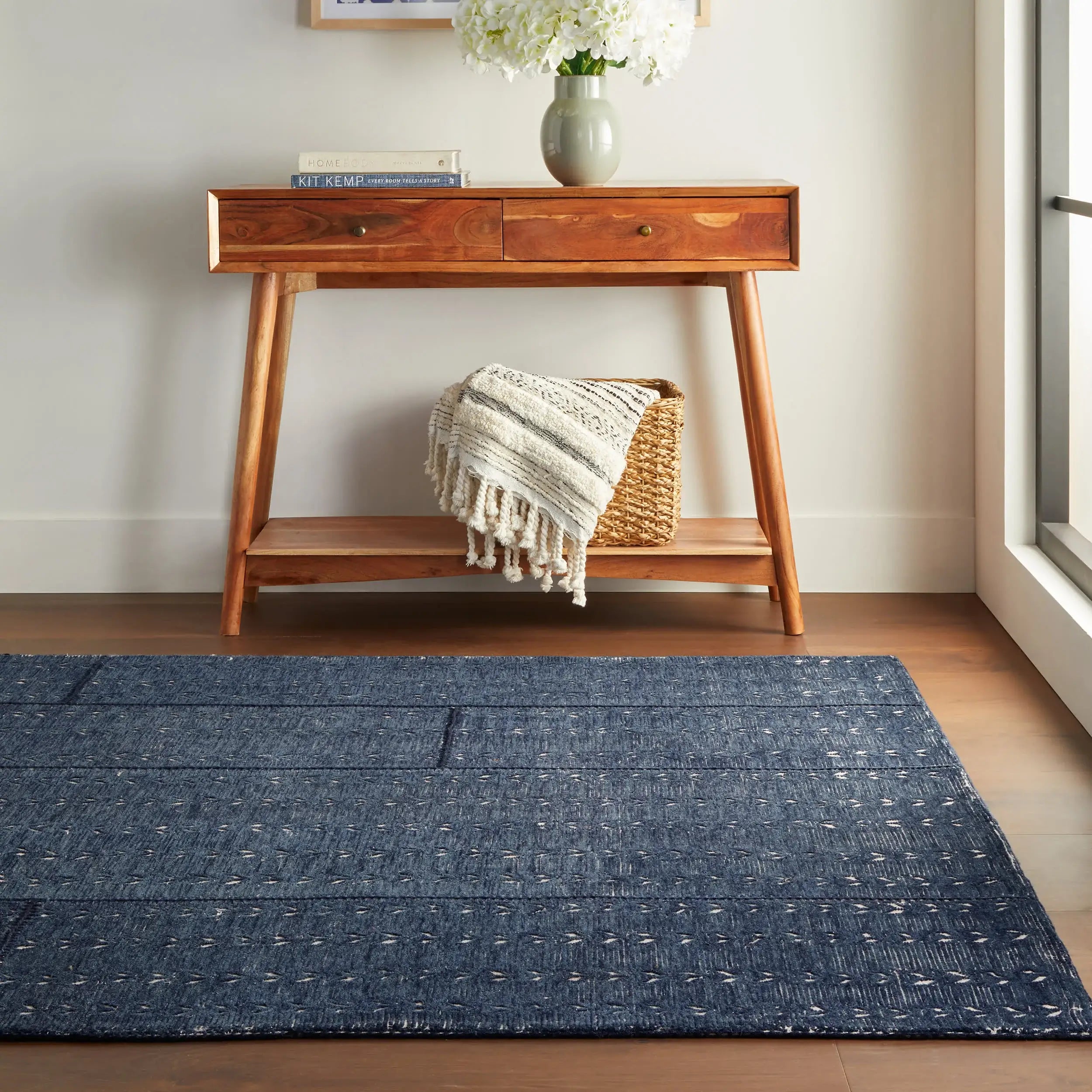 Dash & Albert Vox Chevron Handmade Wool Rug