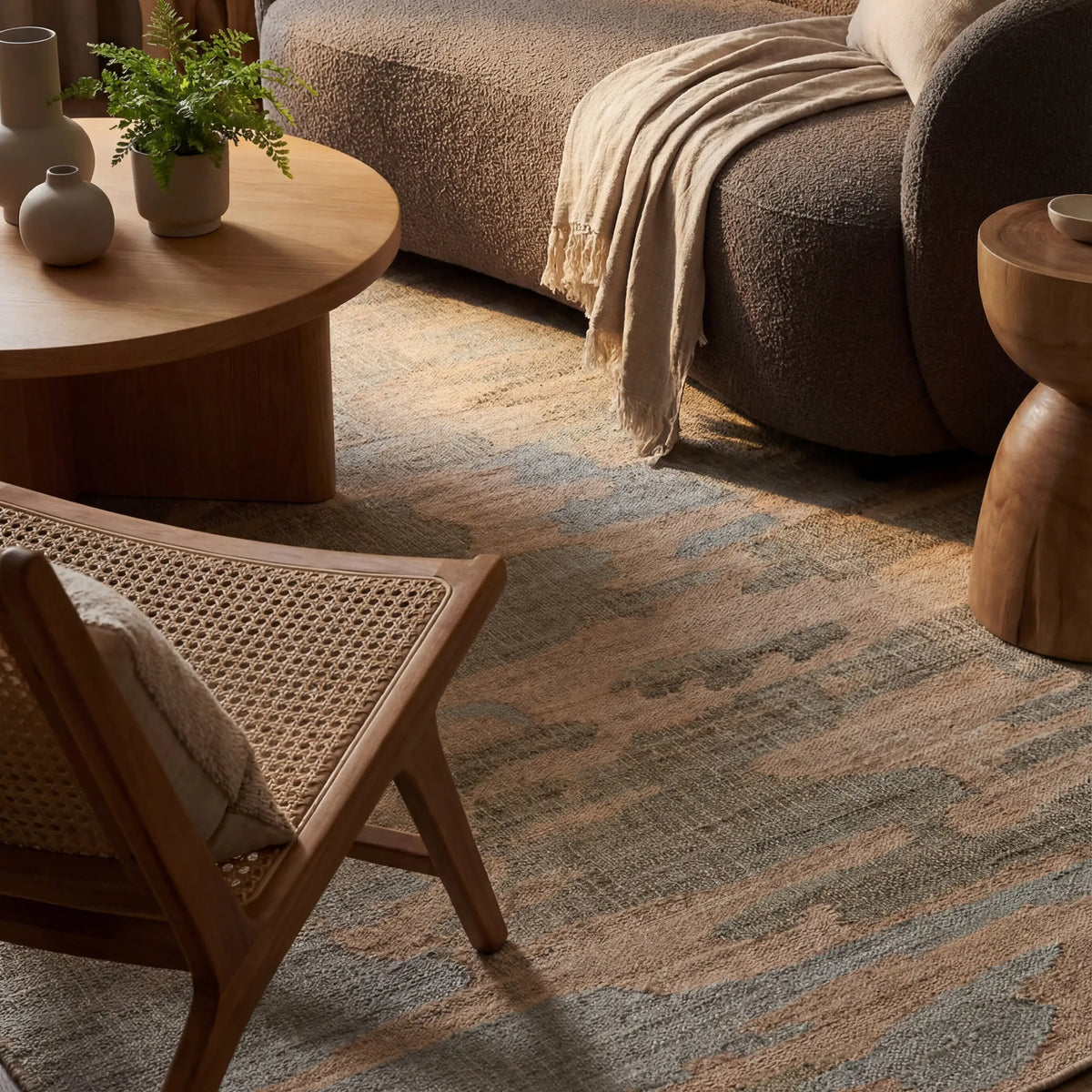 Dash & Albert Navi Textured Abstract Indoor Rug