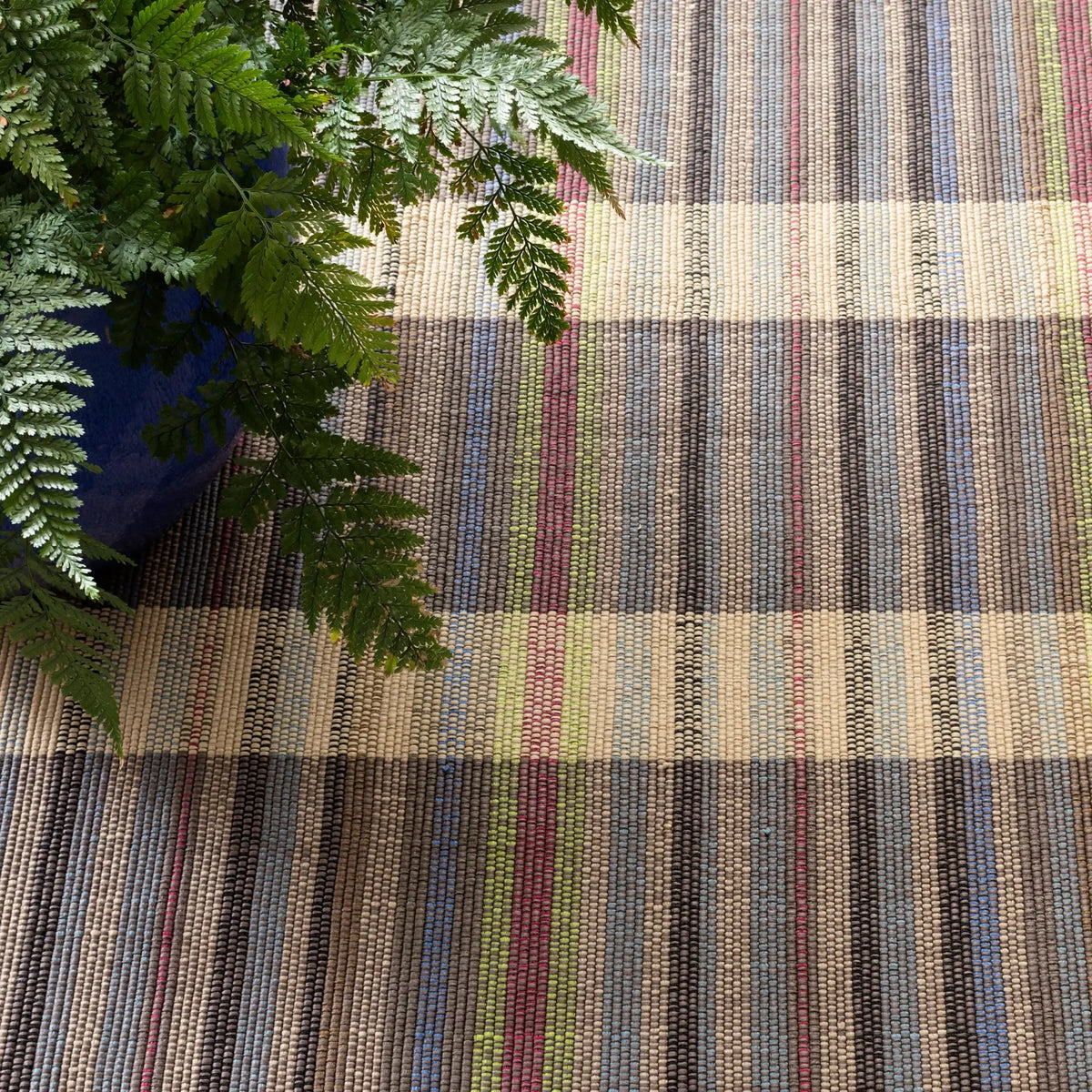 Dash & Albert Swedish Rag Handwoven Indoor/Outdoor Rug
