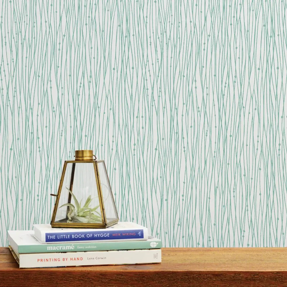 String of Pearls Peel & Stick Wallpaper