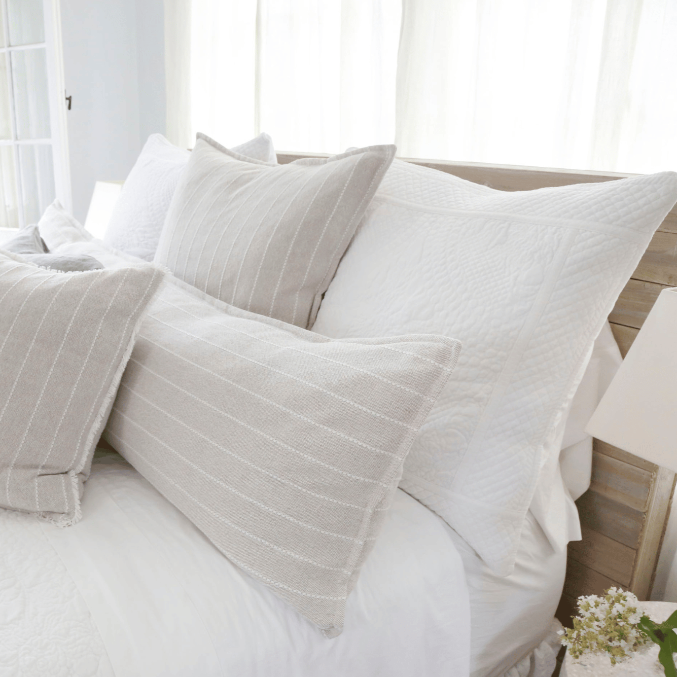 Henley Body Pillow by Pom Pom at Home