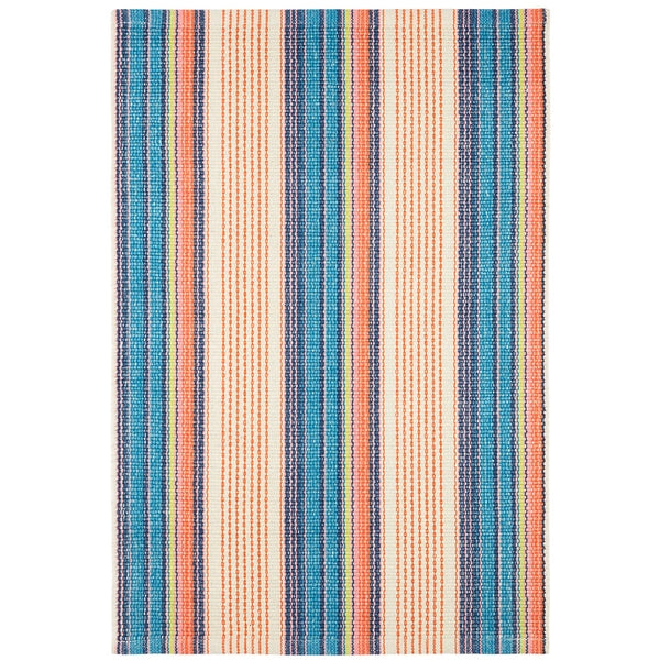 Dash & Albert Sloane Stripe Handwoven Cotton Rug