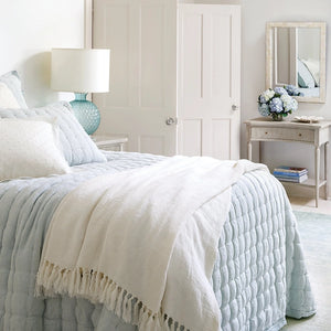 Pine Cone Hill Laundered Linen White Throw