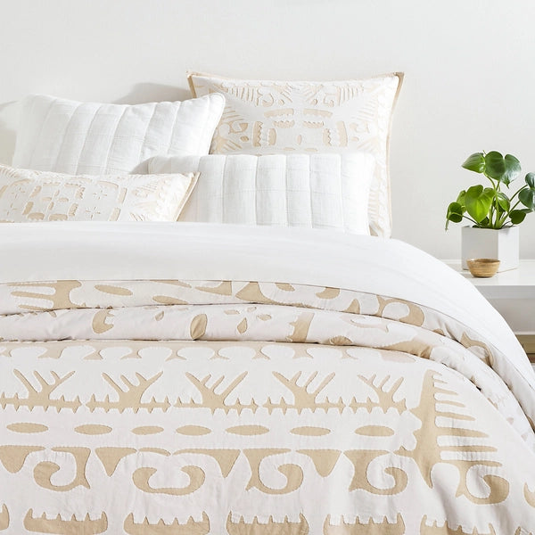 Pine Cone Hill Knight Wood Cutwork Coverlet