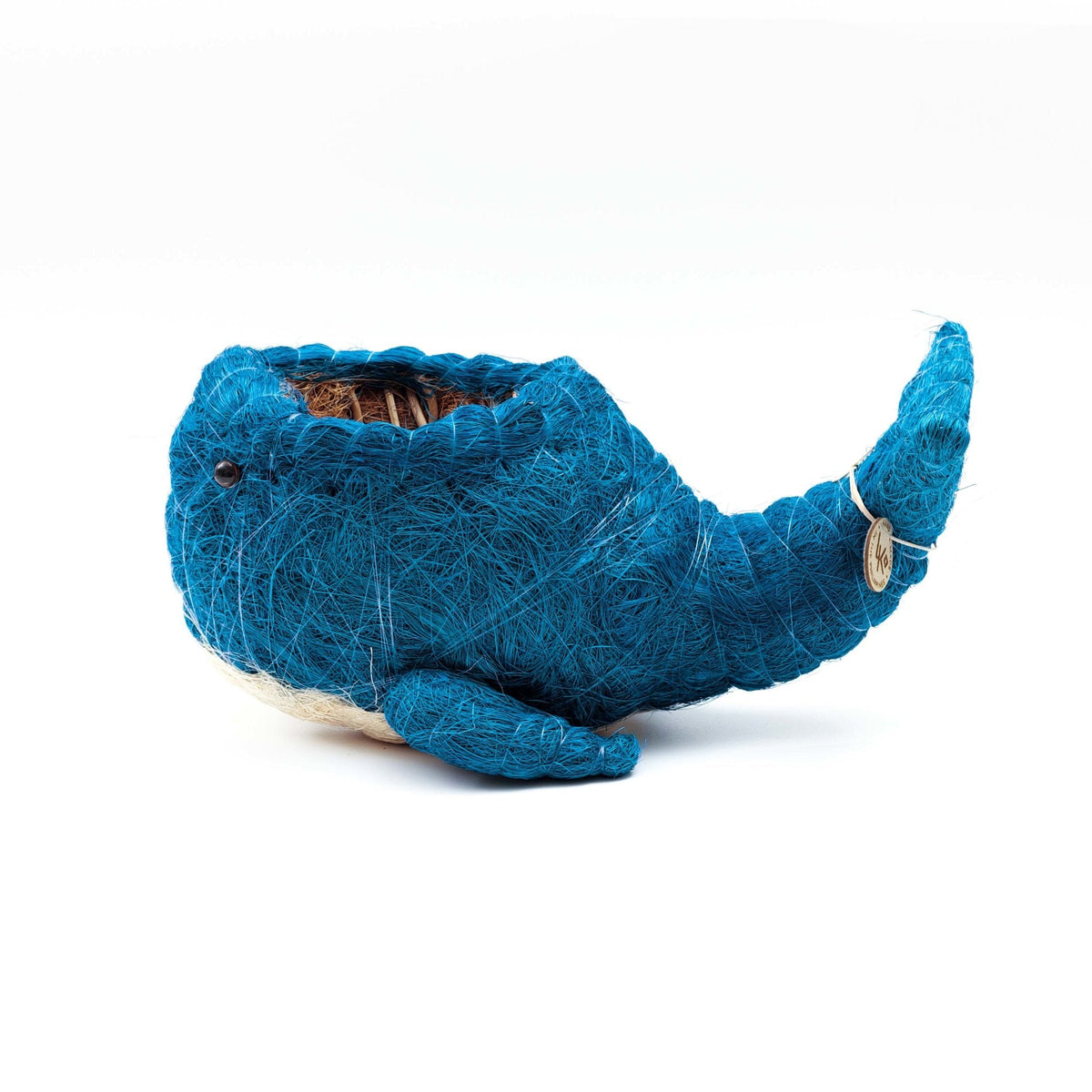 Coco Wicker Whale Planter