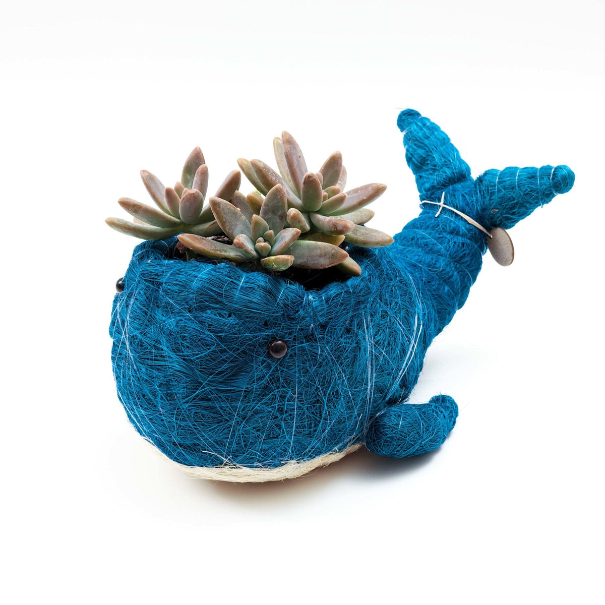 Coco Wicker Whale Planter