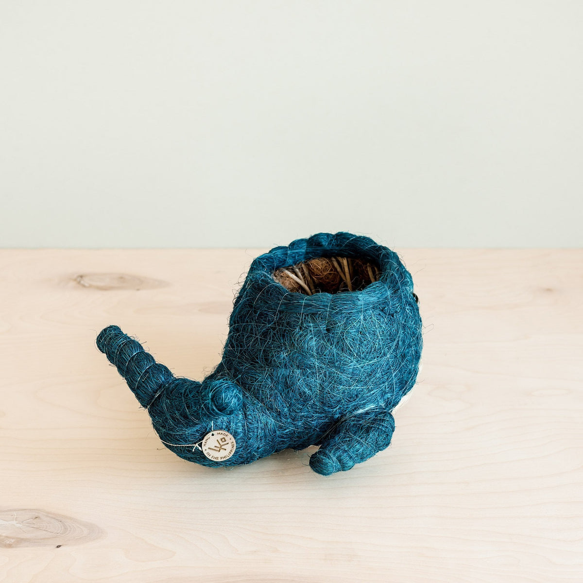 Coco Wicker Whale Planter
