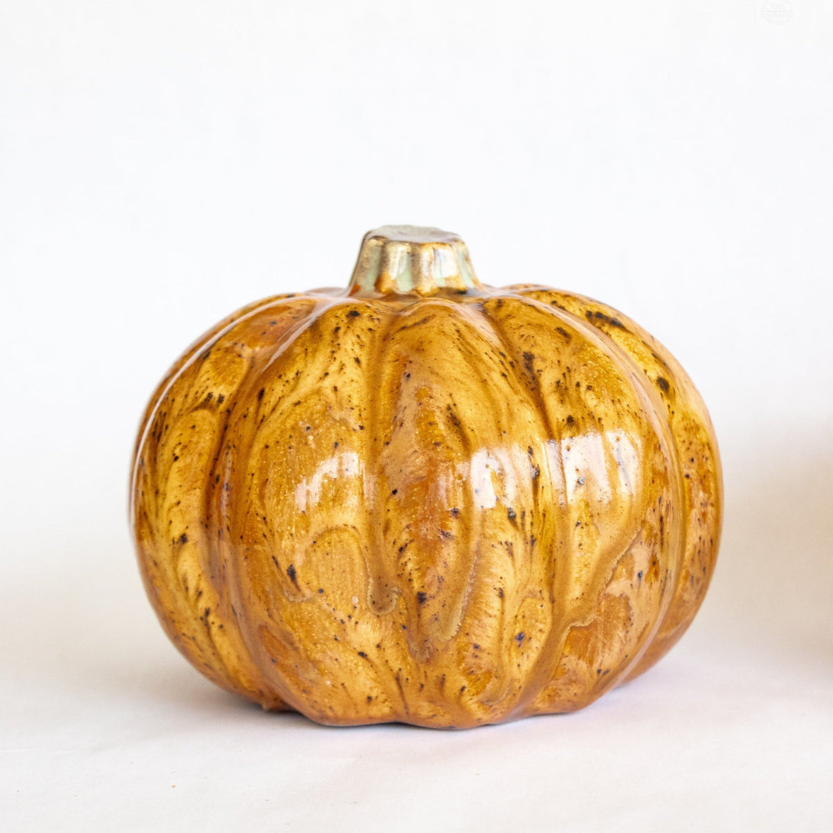 Handcrafted Ceramic Pumpkin