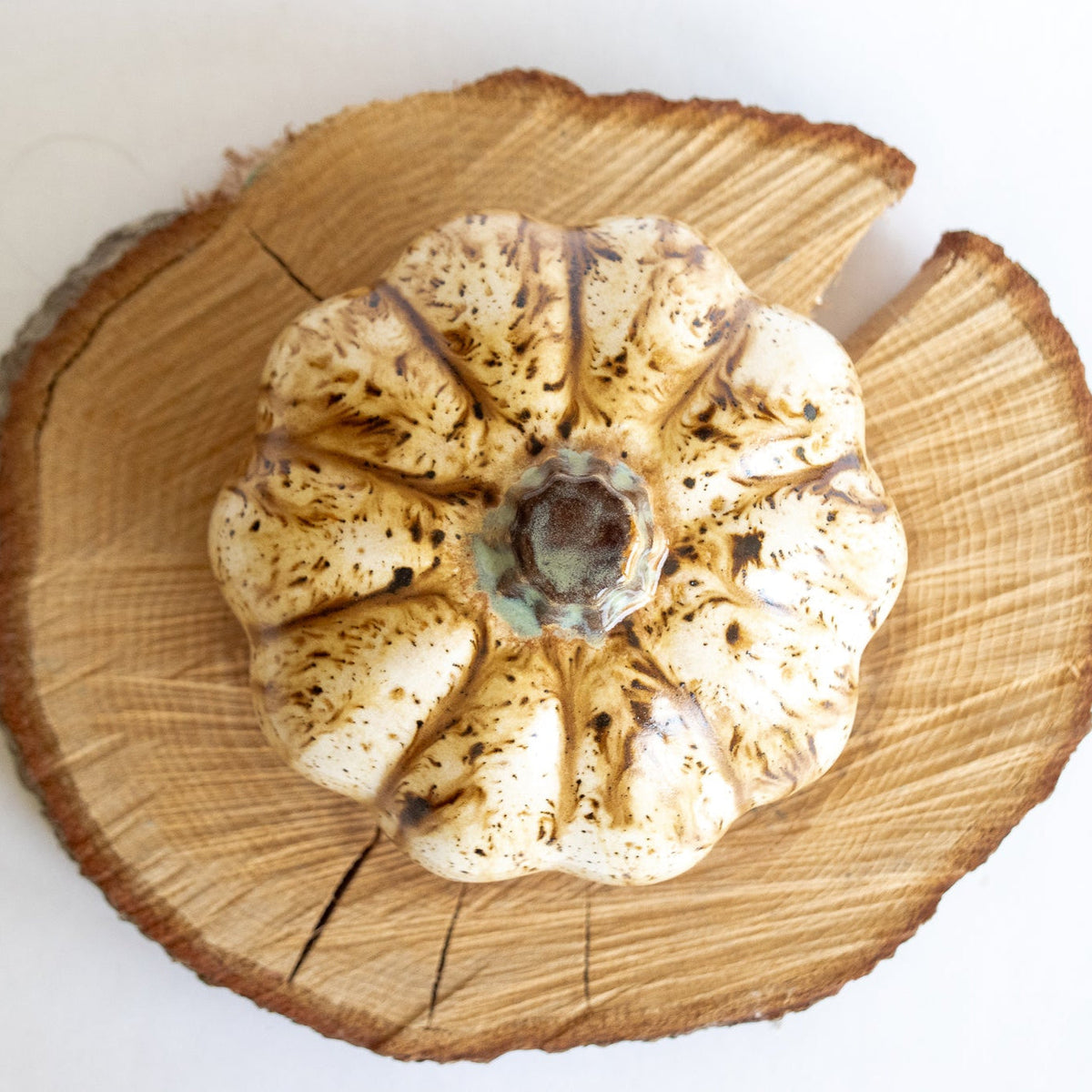 Handcrafted Ceramic Pumpkin