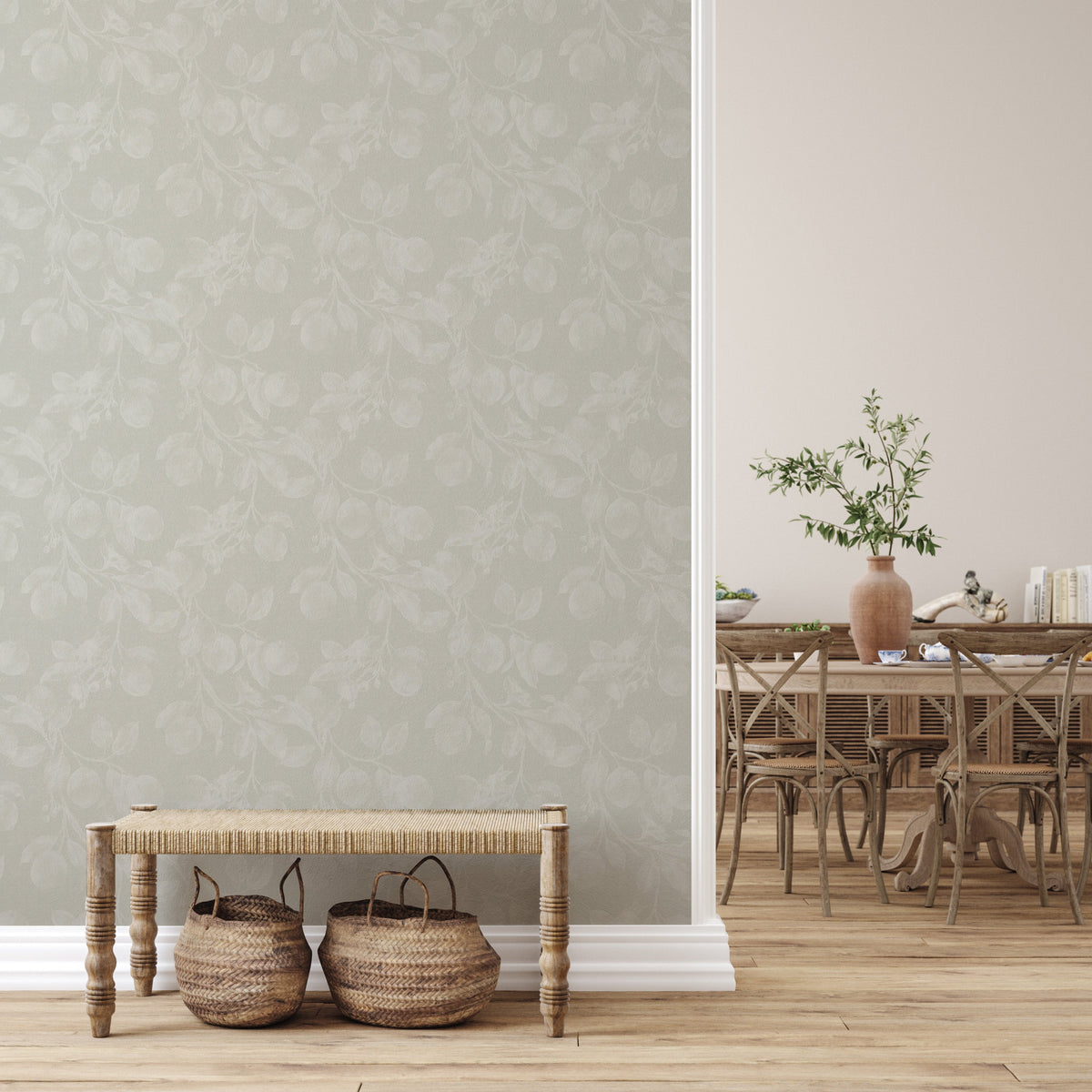 Monica's Orchard Peel & Stick Wallpaper