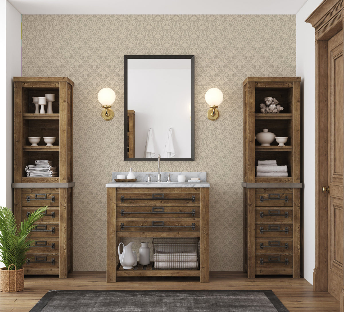 Theodora Peel & Stick Wallpaper by Daphne & Sage