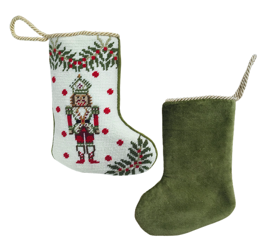The Nutcracker Needlepoint Stocking