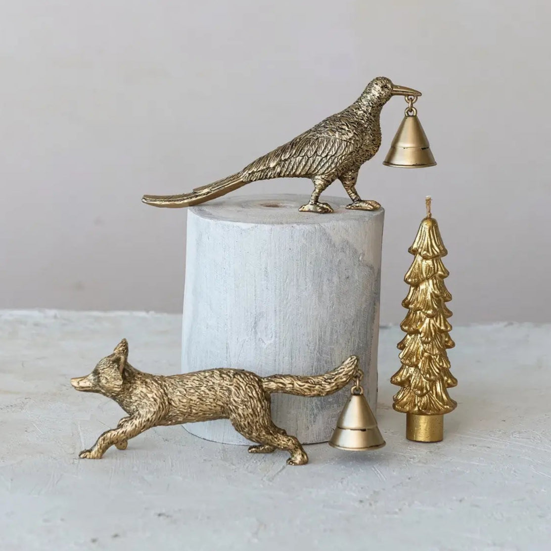 Fox & Pheasant Shaped Candle Snuffer