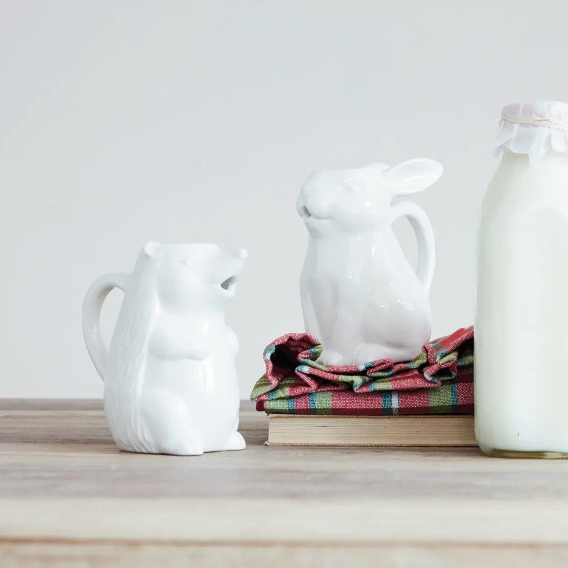 Woodland Animal Ceramic Creamer