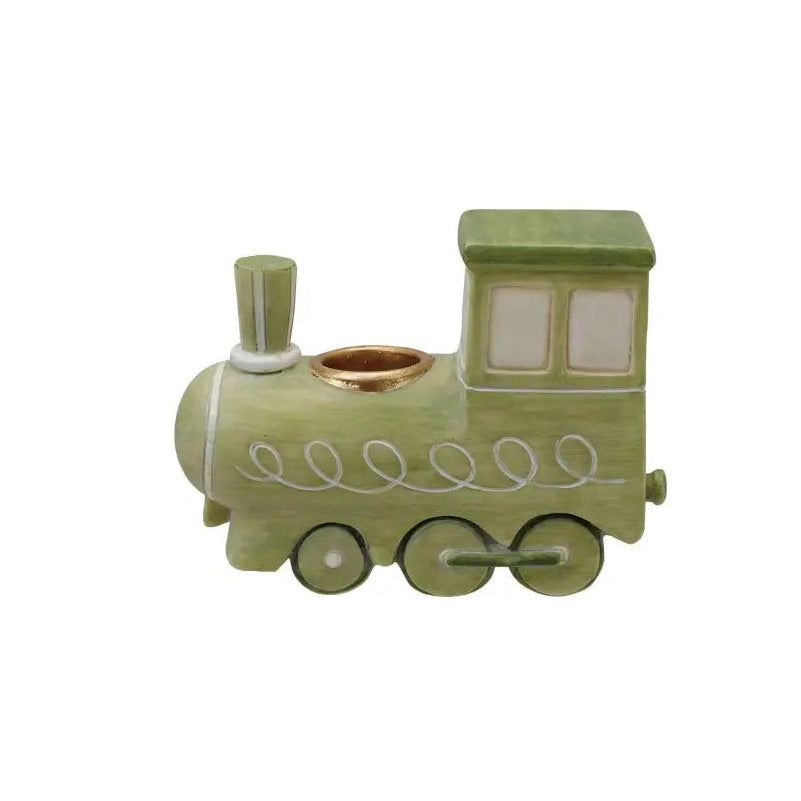 Resin Train & Rocking Horse Shaped Taper Holder