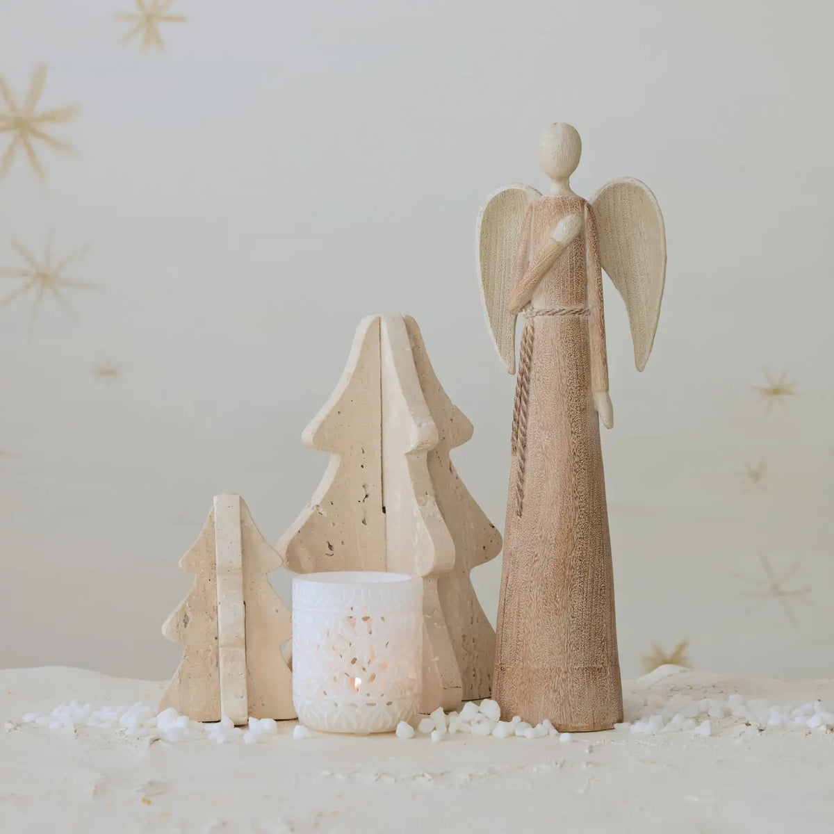 Interlocking Travertine Tree