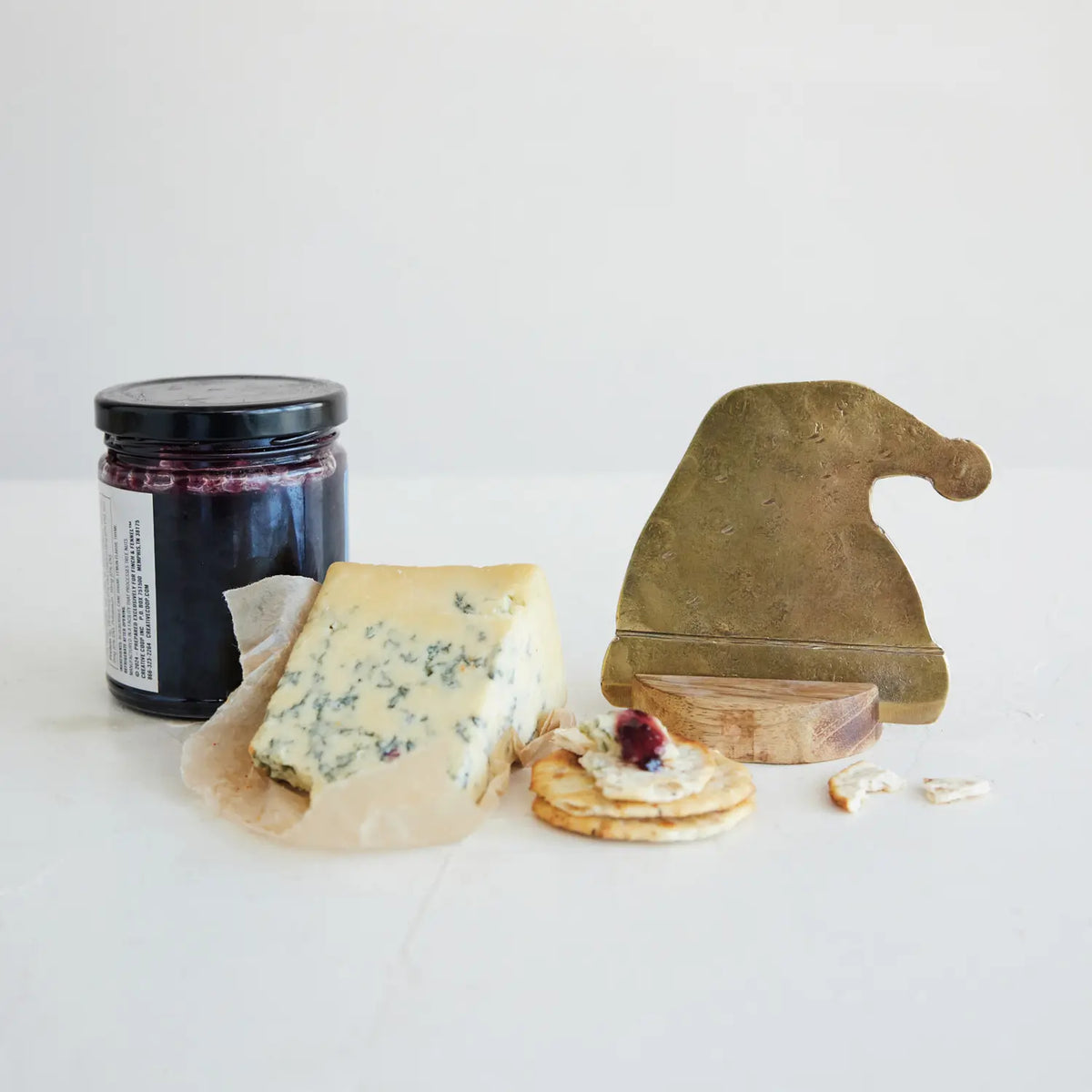 Metal Santa Hat Shaped Cheese Knife