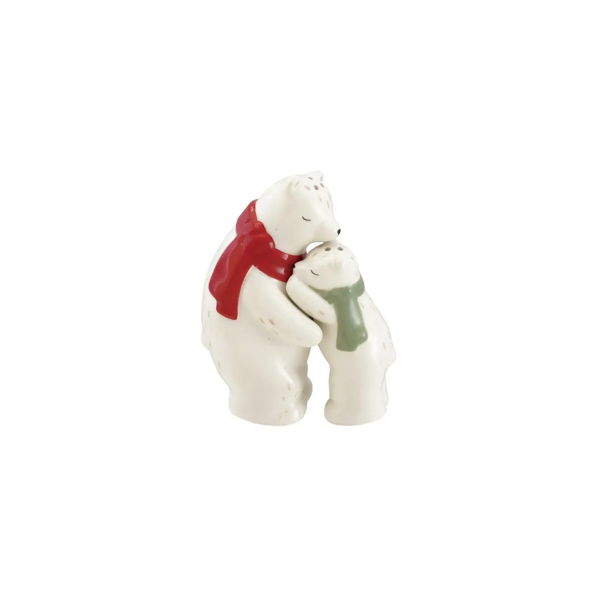 Hand-Painted Polar Bear Salt & Pepper Shakers
