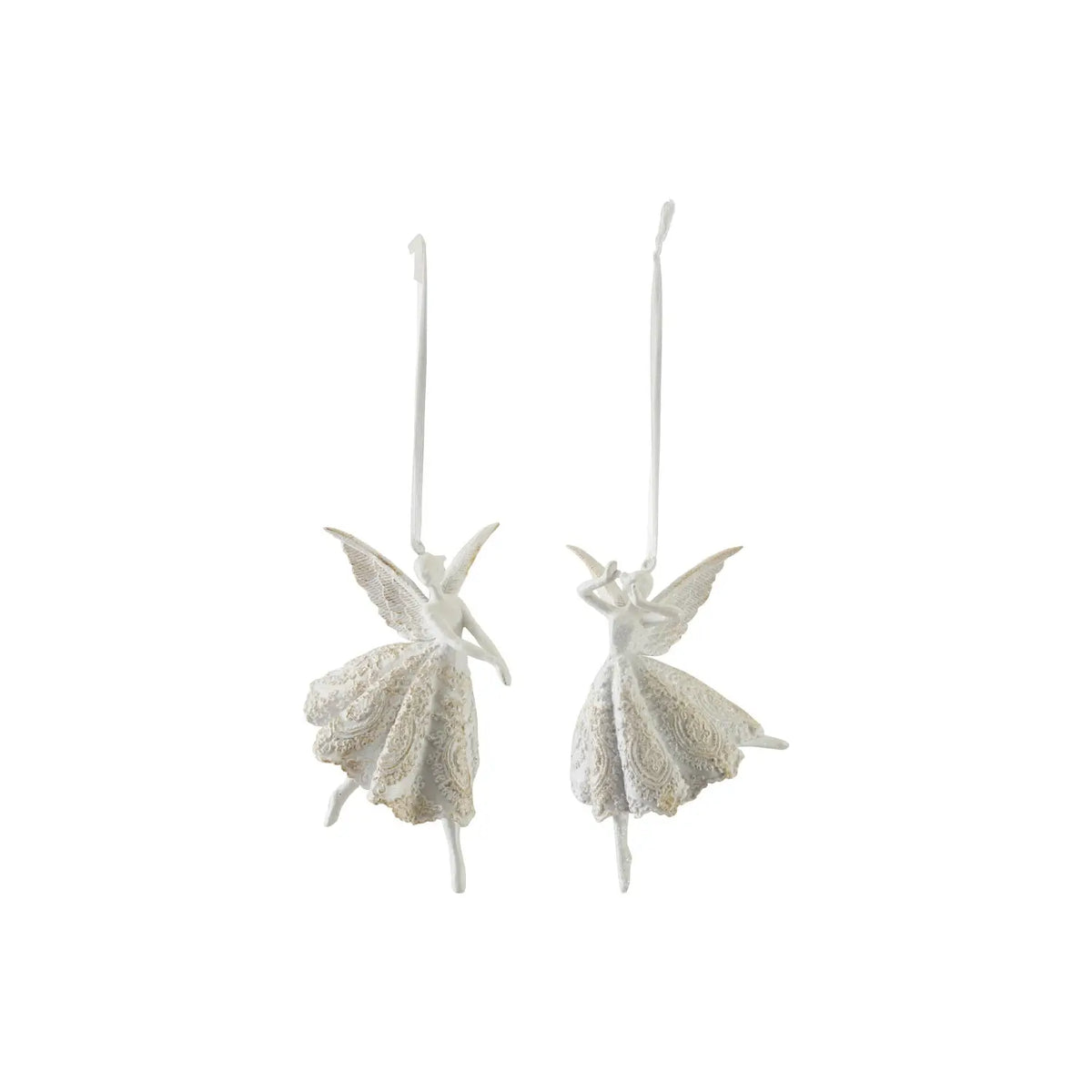 Resin Glitter Angel Ornament