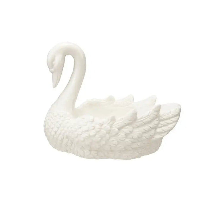 Stoneware Swan Shaped Dish