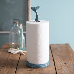 Blue/gray Ceramic Paper Towel Holder, Bright Blue Handmade Paper Towel Stand,  Green Benchtop Paper Towel Holder 