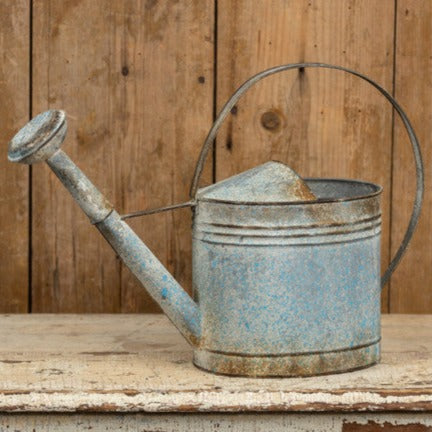 Aged Blue Watering Can