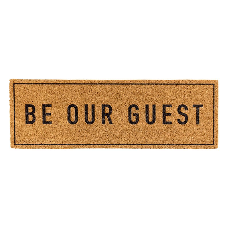 Be Our Guest Door Mat