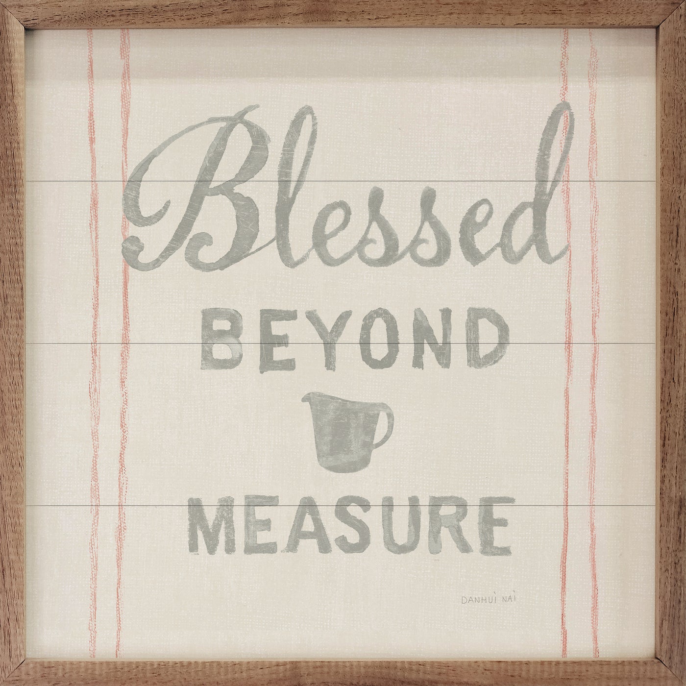 Blessed Beyond Measure Wood Framed Print