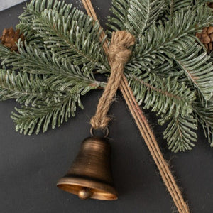 Bronze Faith Bell Ornament