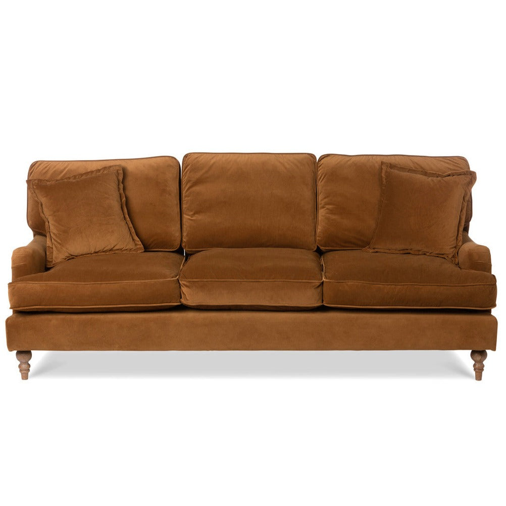 Carlisle Velvet Upholstered Sofa