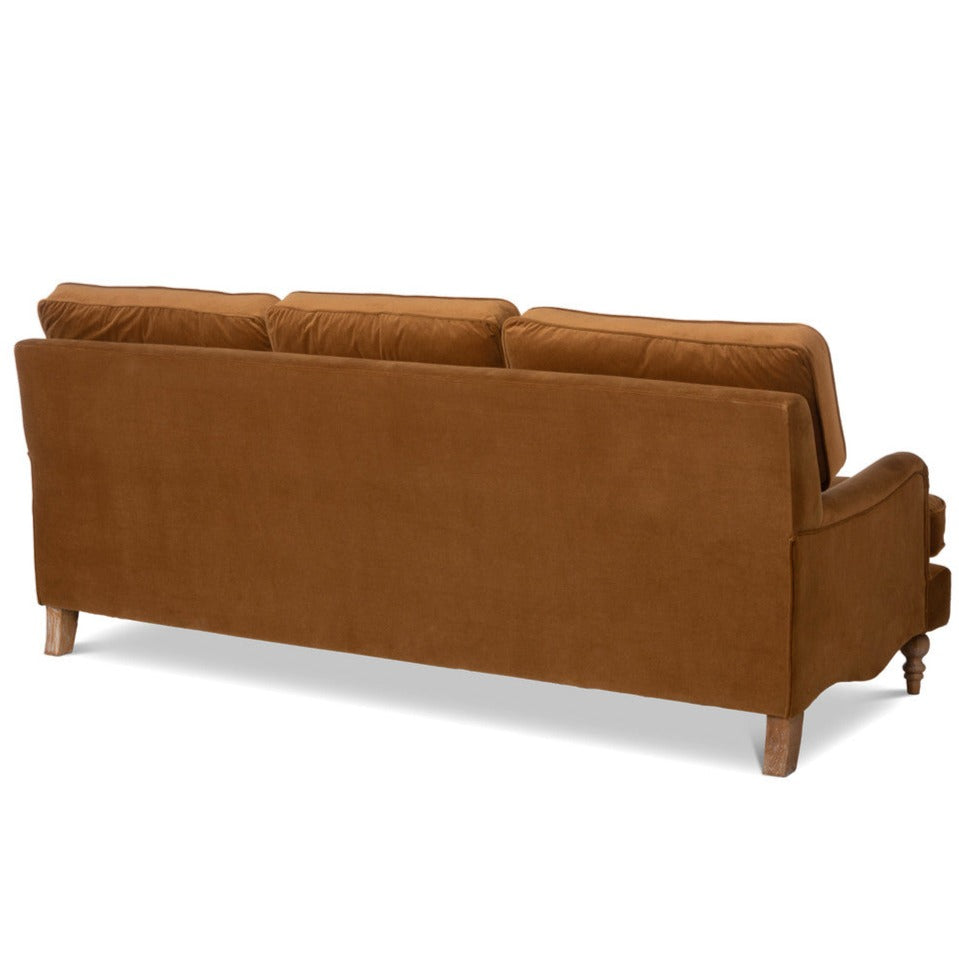 Carlisle Velvet Upholstered Sofa