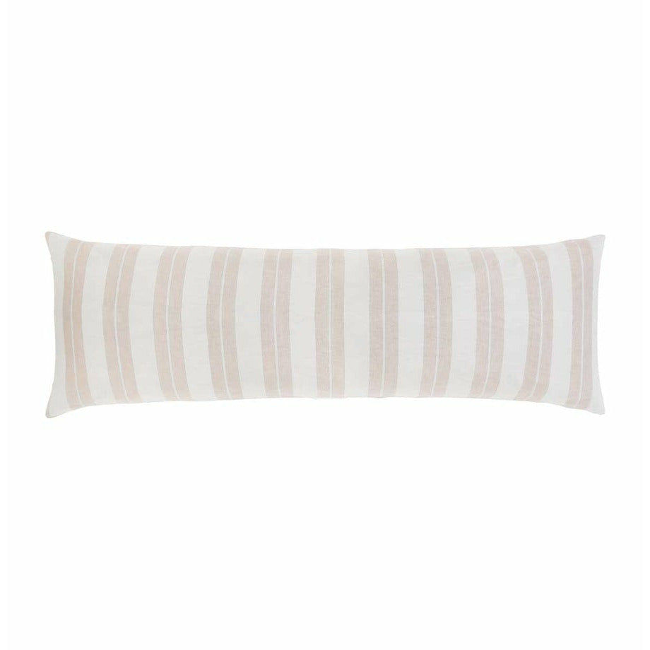 Carter Ivory/Amber Body Pillow by Pom at Home