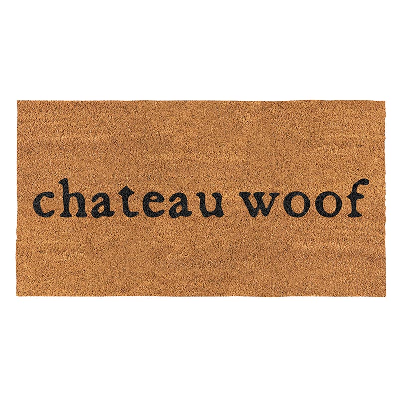Chateau Woof Door Mat