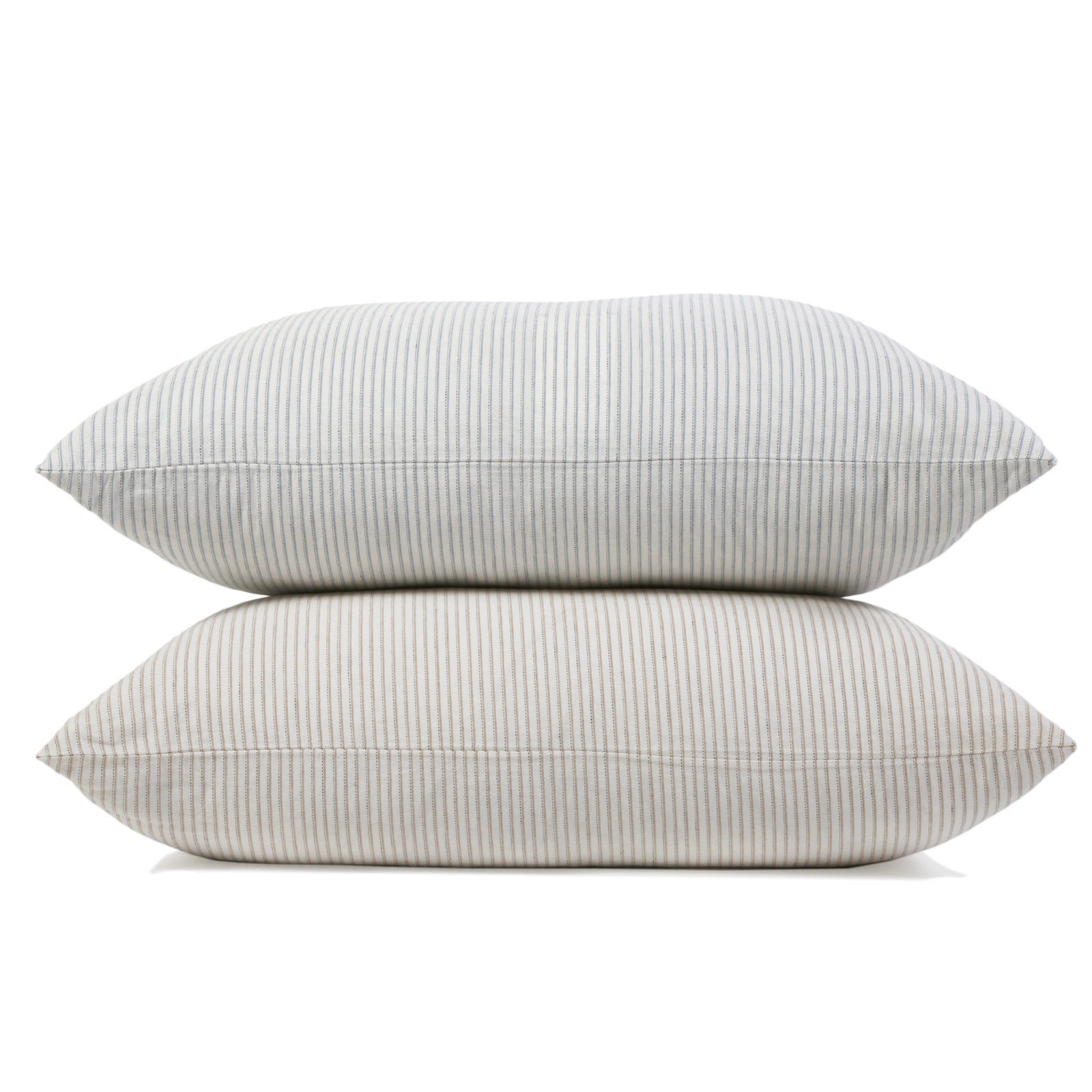 Connor Ivory/Denim Big Pillow by Pom at Home