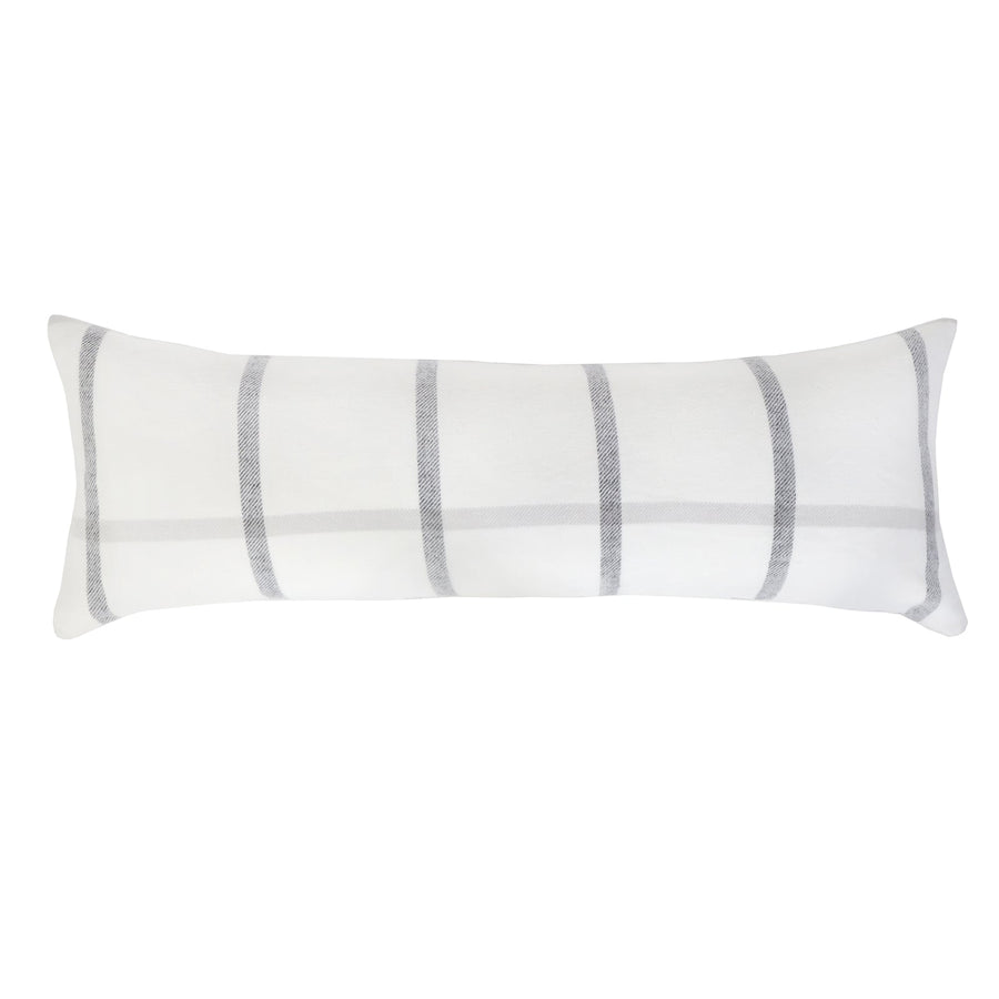 Copenhagen White/Grey 14x40 Pillow by Pom Pom at Home
