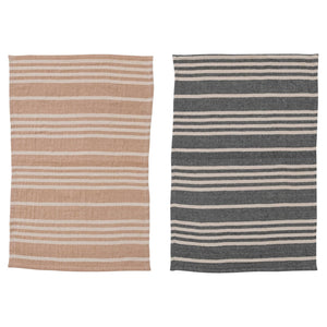 Double Cloth Striped Dish Towel Gift Set