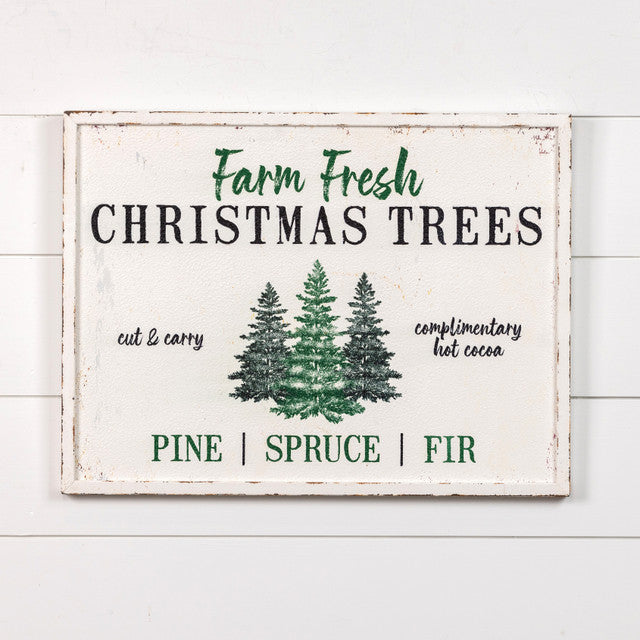 Farm Fresh Christmas Tree Sign A Cottage in the City