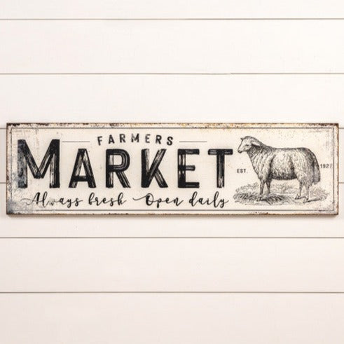 Tin Rustic Signs Rustic Metal Sign
