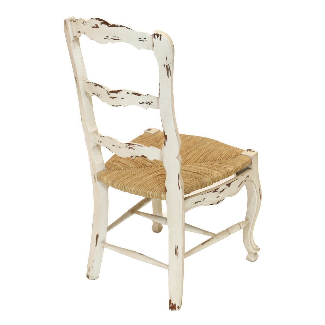 French Ladderback Side Chair S/2