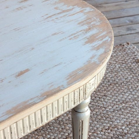 Grand Dining Table - Distressed White