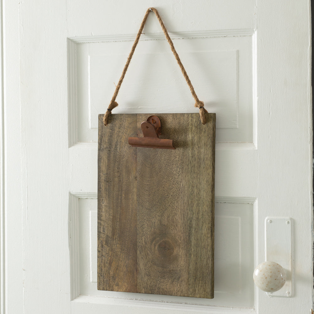 CTW Home 370596 Wooden Hanging Clipboard