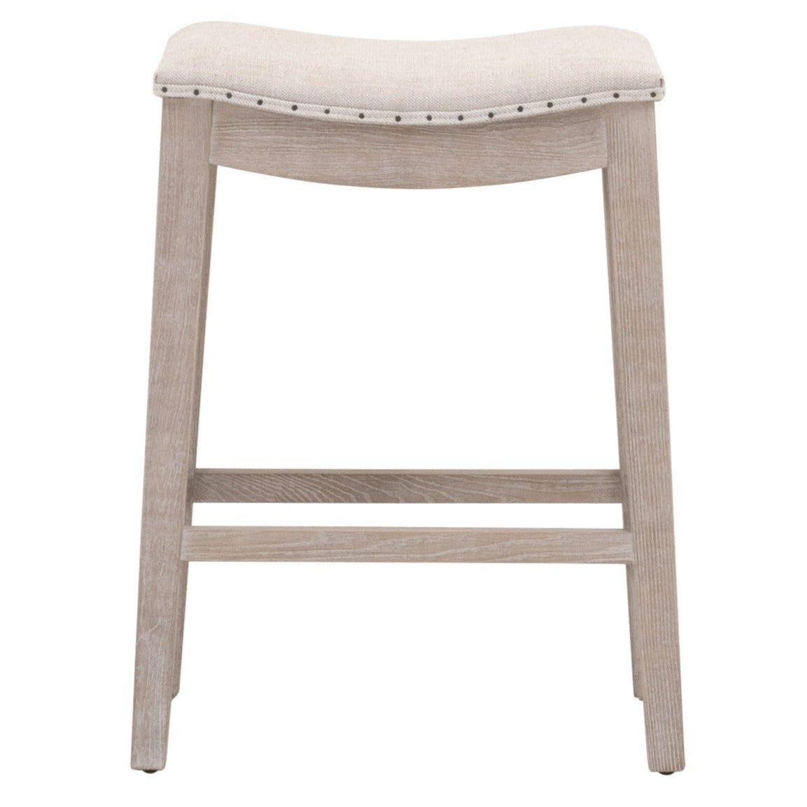Harper Bisque French Linen Counter Stool