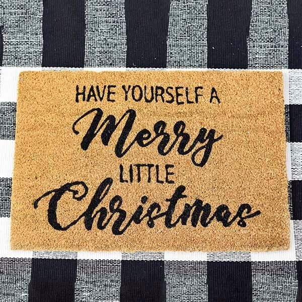 Have Yourself A Merry Christmas Door Mat