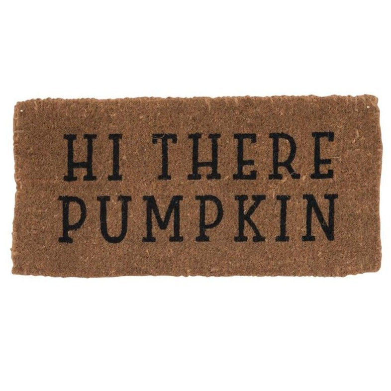 Hi There Pumpkin Door Mat