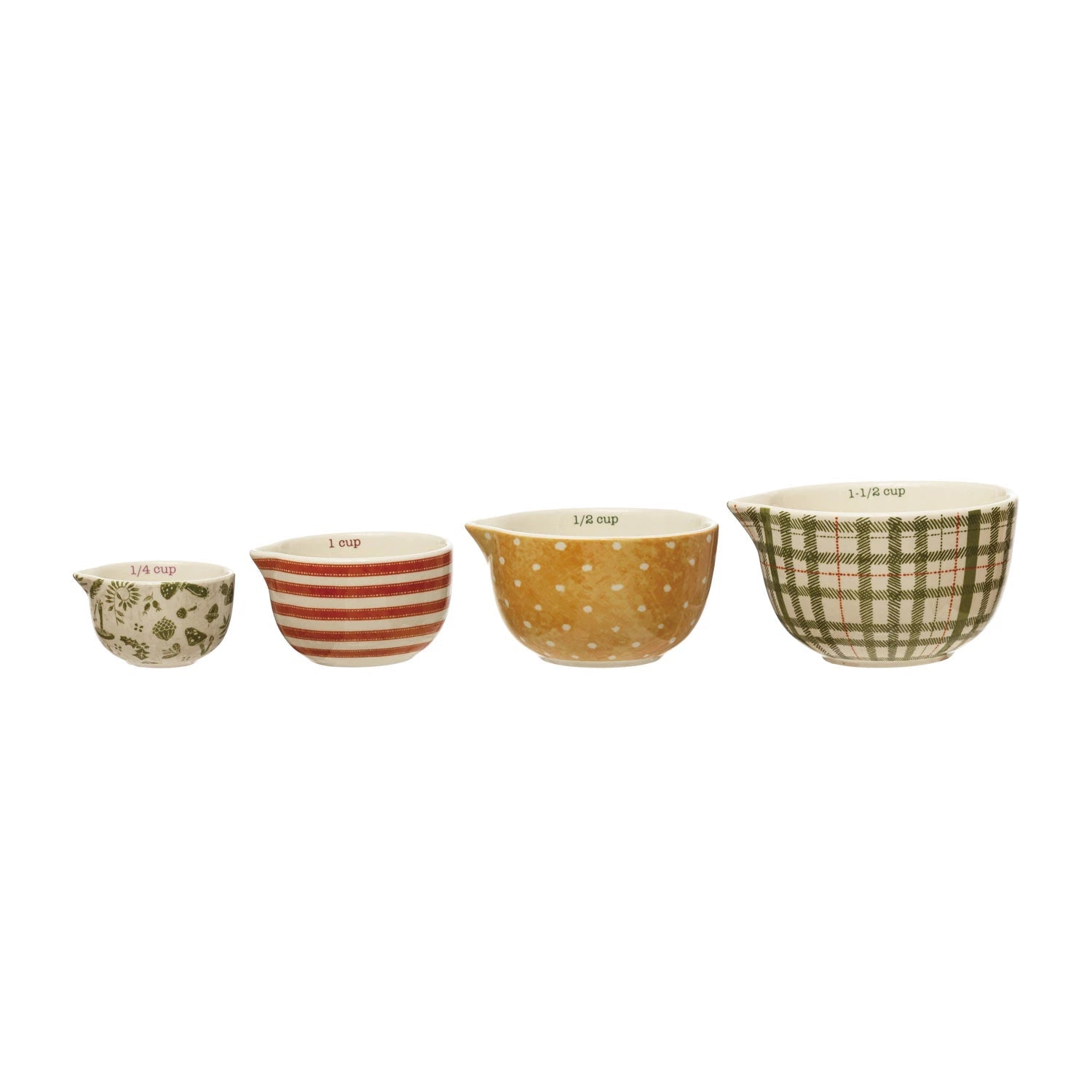 Holiday Whimsy Measuring Cups