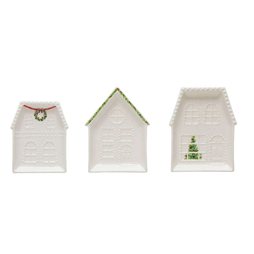 Home For The Holidays Embossed Plate